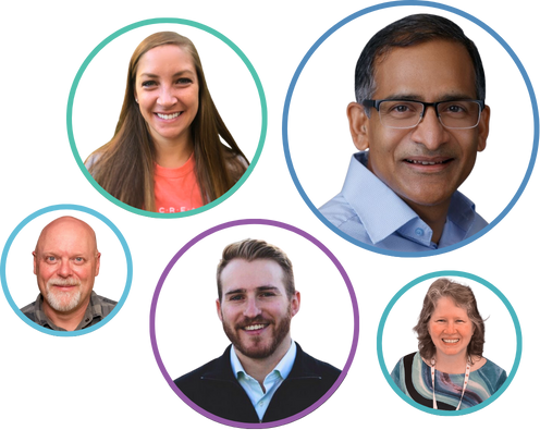 Photos of the BP Logix team