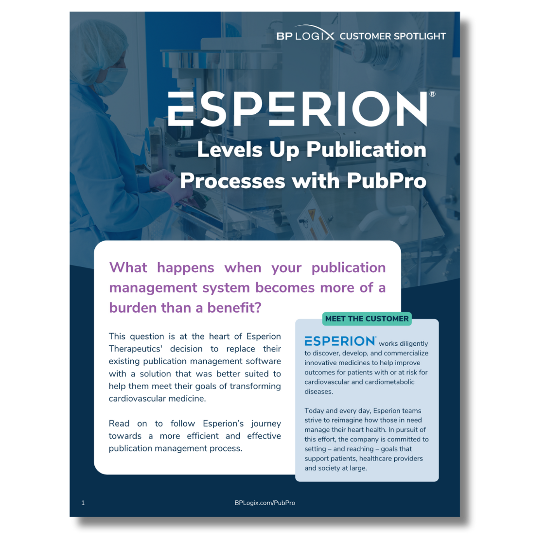 Download Esperion Therapeutics customer story