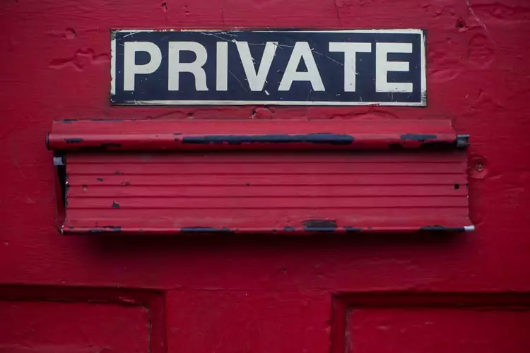 private-sign